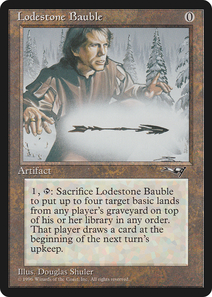 Lodestone Bauble (ALL-122) [Alliances] MTG Single Wizards of the Coast
