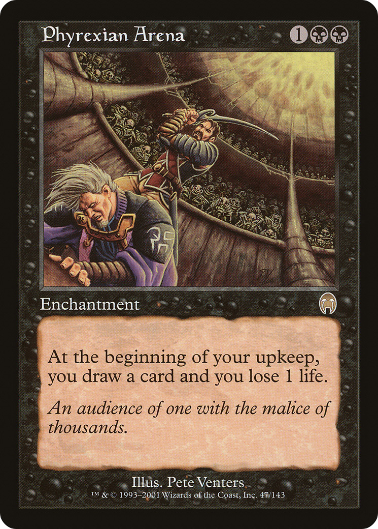 Phyrexian Arena (APC-047) [Apocalypse] Foil MTG Single Wizards of the Coast