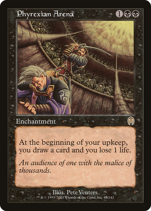 Phyrexian Arena (APC-047) [Apocalypse] Foil MTG Single Wizards of the Coast