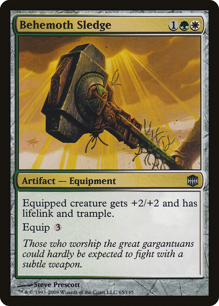 Behemoth Sledge (ARB-065) [Alara Reborn] MTG Single Wizards of the Coast