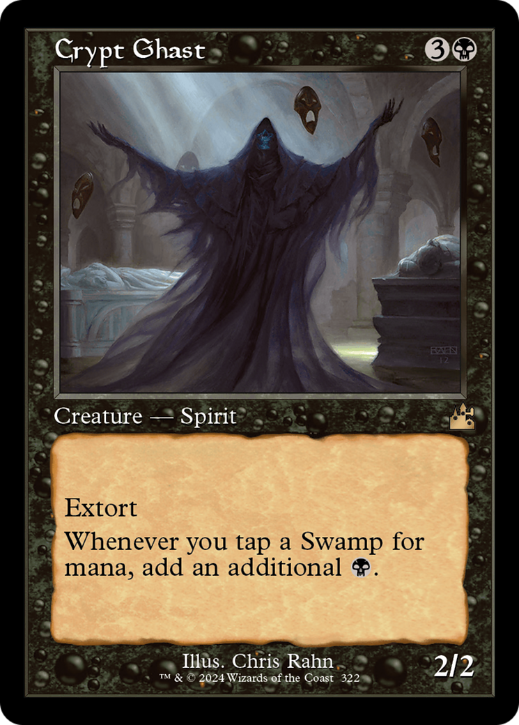 Crypt Ghast (RVR-322) [Ravnica Remastered] Foil MTG Single Wizards of the Coast