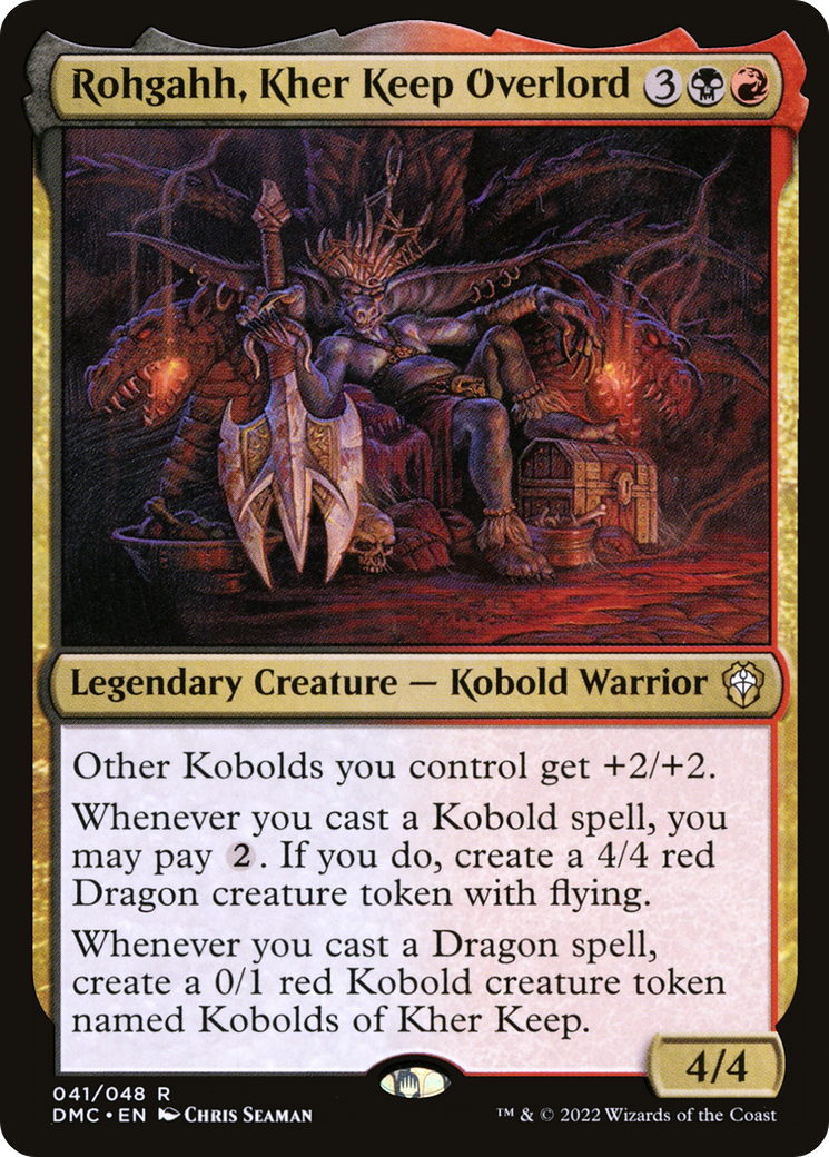 Rohgahh, Kher Keep Overlord (DMC-041) [Dominaria United Commander] MTG Single Wizards of the Coast