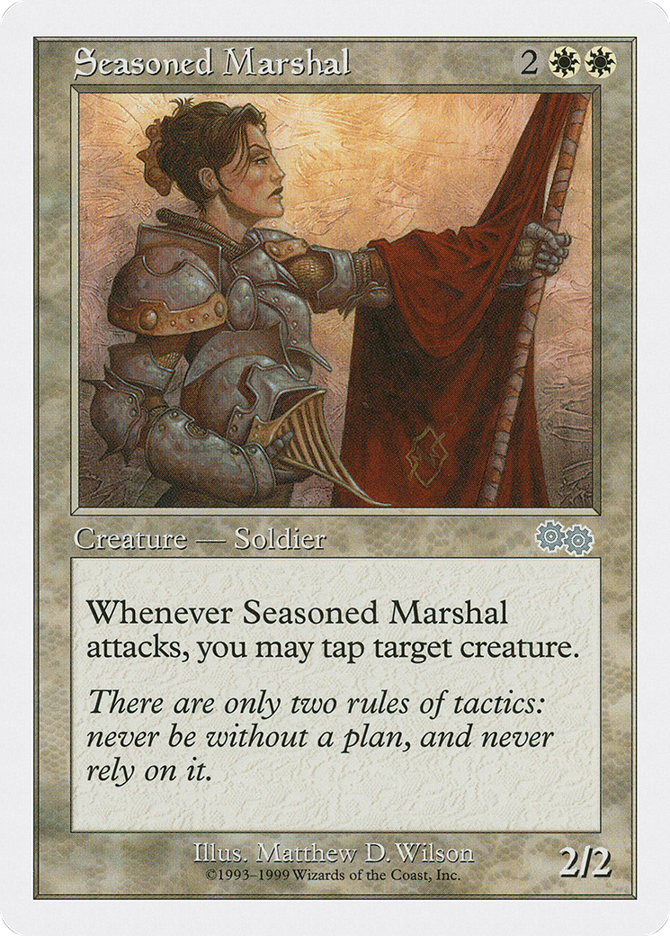 Seasoned Marshal (BRB-067) [Misc] Battle Royale Box Set MTG Single Wizards of the Coast