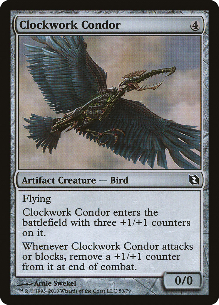 Clockwork Condor (DDF-050) [Misc] Duel Decks: Elspeth vs. Tezzeret MTG Single Wizards of the Coast