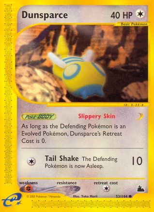 Dunsparce (/144) Reverse Holofoil [Vintage: Skyridge] Pokemon Single Pokémon