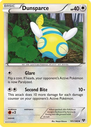Dunsparce (/146) Reverse Holofoil [XY: Base Set] Pokemon Single Pokémon