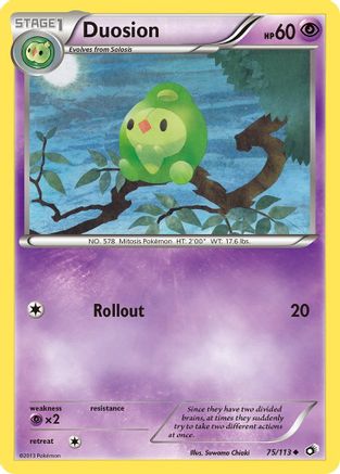 Duosion (/113) [BW: Legendary Treasures] Pokemon Single Pokémon