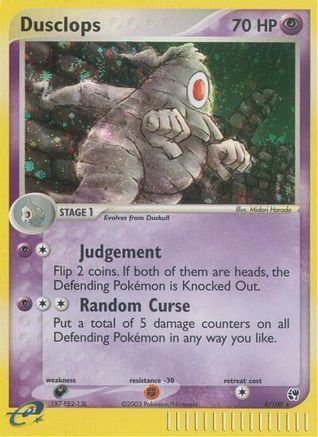 Dusclops (/100) Holofoil [EX: Sandstorm] Pokemon Single Pokémon