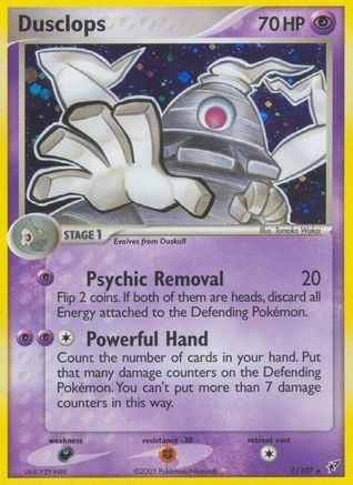 Dusclops (/107) Holofoil [EX: Deoxys] Pokemon Single Pokémon