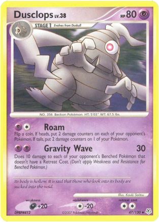 Dusclops (/130) Reverse Holofoil [DP: Base Set] Pokemon Single Pokémon