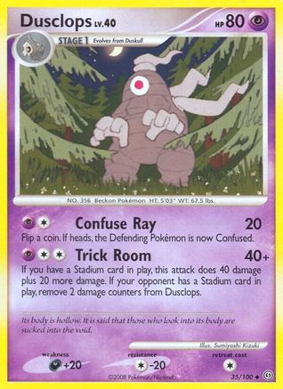 Dusclops (35) (/100) [DP: Stormfront] Pokemon Single Pokémon