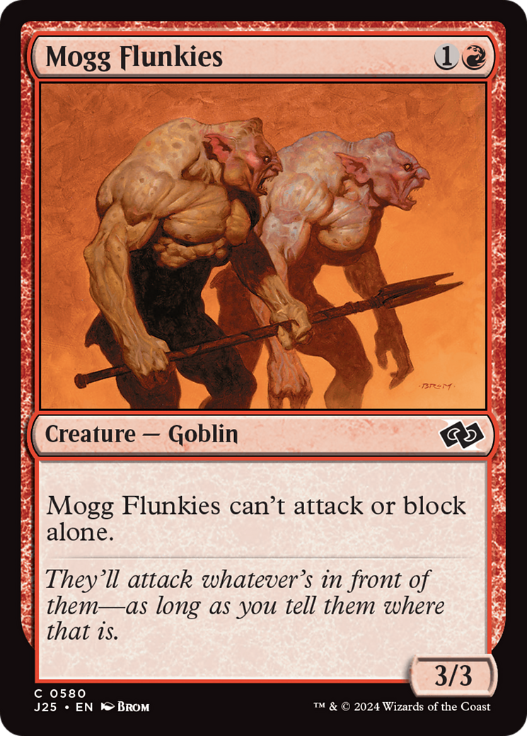Mogg Flunkies (J25-580) [Foundations Jumpstart] MTG Single Wizards of the Coast