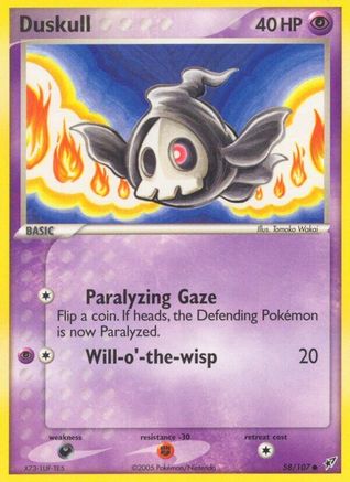 Duskull (/107) [EX: Deoxys] Pokemon Single Pokémon