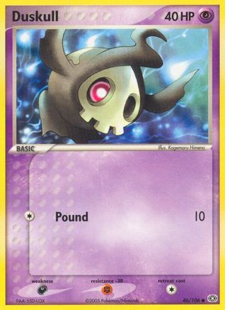 Duskull (/106) Reverse Holofoil [EX: Emerald] Pokemon Single Pokémon