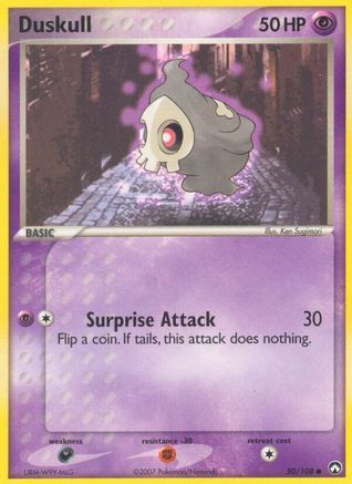 Duskull (50/108) Reverse Holofoil [EX: Power Keepers] Pokemon Single Pokémon