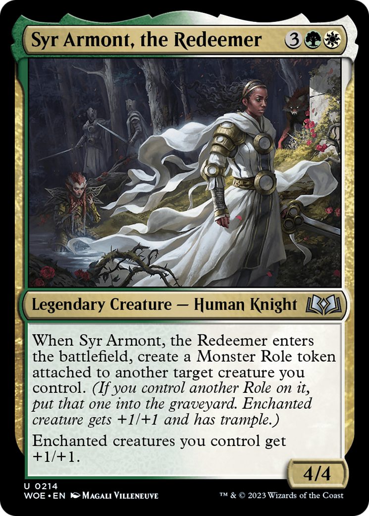 Syr Armont, the Redeemer (WOE-214) [Wilds of Eldraine] MTG Single Wizards of the Coast