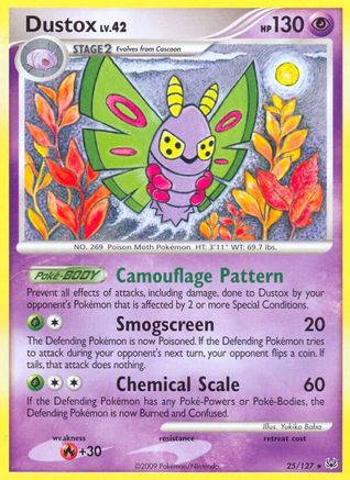 Dustox (/127) [Platinum: Base set] Pokemon Single Pokémon