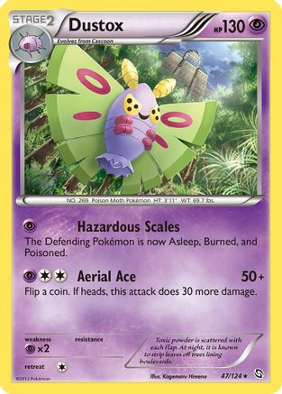 Dustox (/124) [BW: Dragons Exalted] Pokemon Single Pokémon