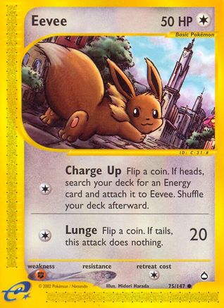 Eevee (/147) [Vintage: Aquapolis] Pokemon Single Pokémon
