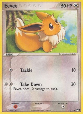 Eevee (/17) [Promos: POP Series 3] Pokemon Single Pokémon