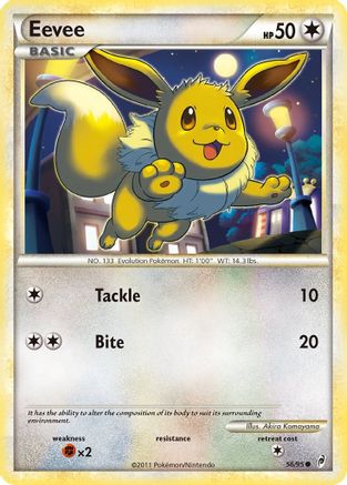 Eevee (56/95) Reverse Holofoil [HGSS: Call of Legends] Pokemon Single Pokémon
