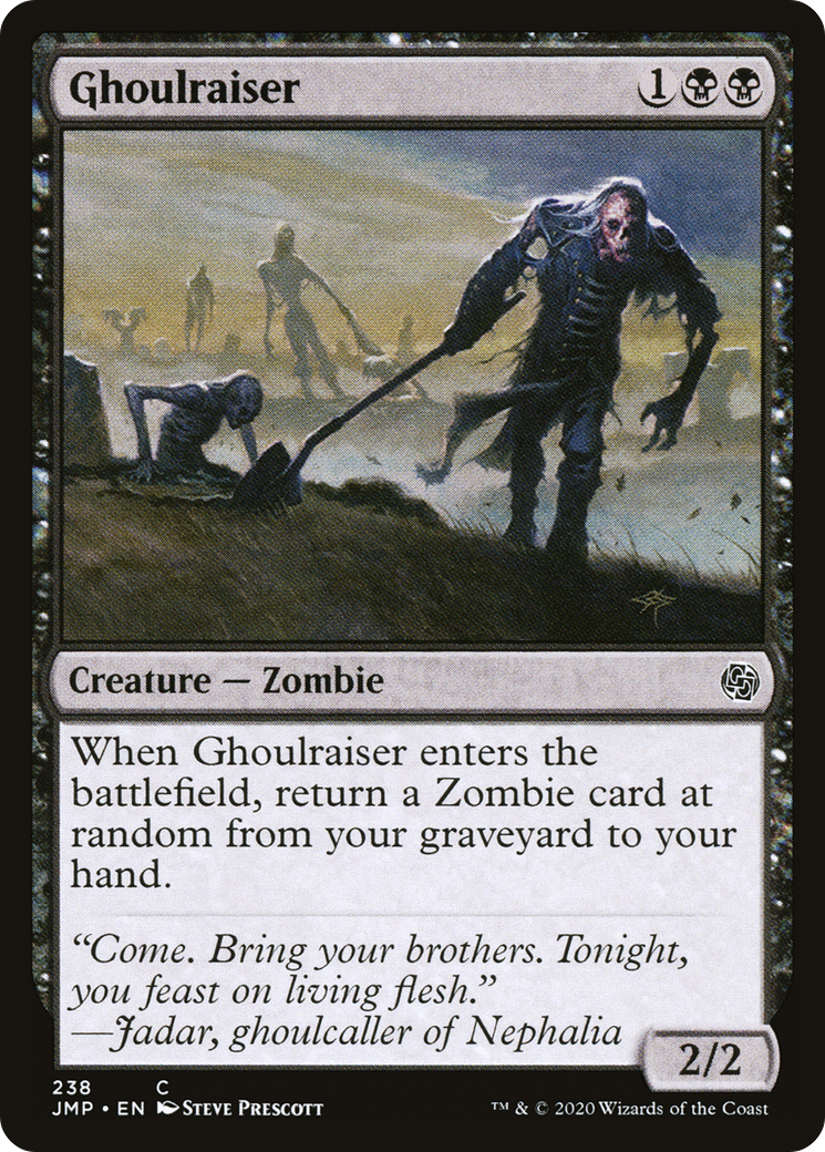 Ghoulraiser (JMP-238) [Jumpstart] MTG Single Wizards of the Coast