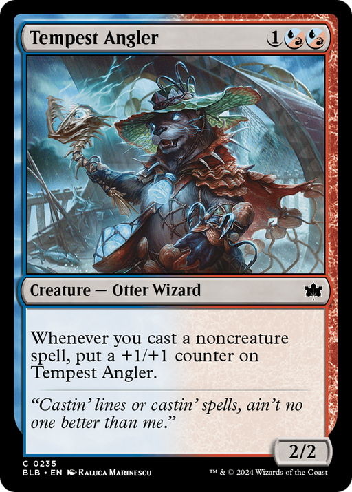 Tempest Angler (BLB-235) [Bloomburrow] MTG Single Wizards of the Coast