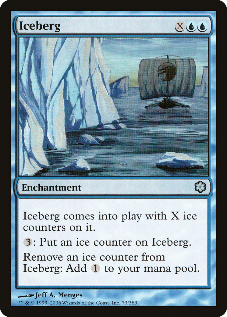 Iceberg (CTD-073) [Misc] Coldsnap Theme Decks MTG Single Wizards of the Coast