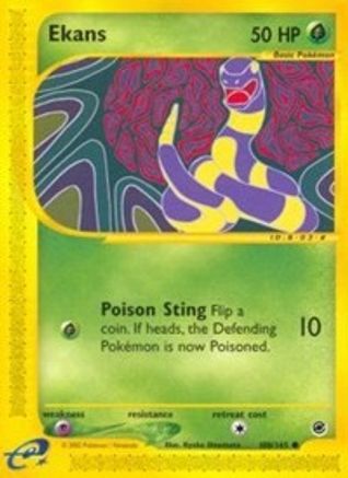 Ekans (108/165) [Vintage: Expedition] Pokemon Single Pokémon