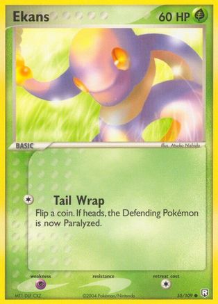 Ekans (55/109) Reverse Holofoil [EX: Team Rocket Returns] Pokemon Single Pokémon