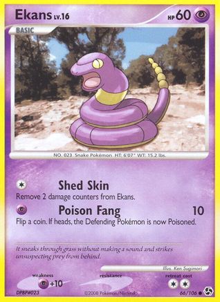 Ekans (/106) [DP: Great Encounters] Pokemon Single Pokémon