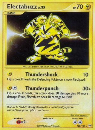 Electabuzz (/127) Holofoil [Platinum: Base set] Pokemon Single Pokémon
