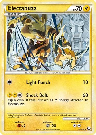 Electabuzz (/102) [HGSS: Triumphant] Pokemon Single Pokémon