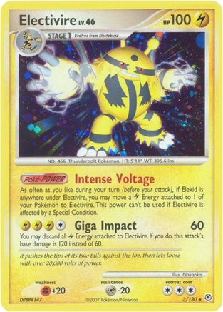 Electivire (/130) Holofoil [DP: Base Set] Pokemon Single Pokémon