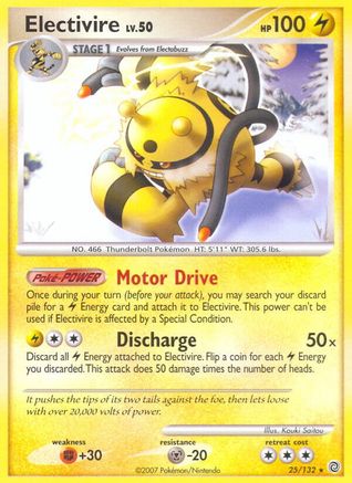 Electivire (/132) Reverse Holofoil [DP: Secret Wonders] Pokemon Single Pokémon