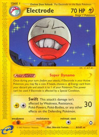Electrode (/147) Reverse Holofoil [Vintage: Aquapolis] Pokemon Single Pokémon