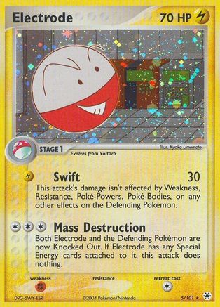 Electrode (5/101) Holofoil [EX: Hidden Legends] Pokemon Single Pokémon