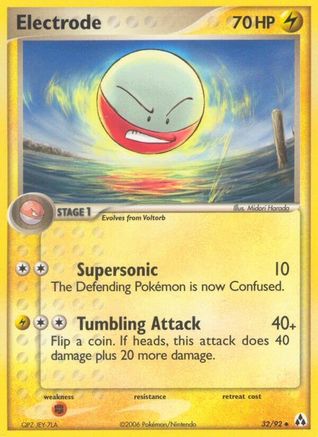 Electrode (/92) [EX: Legend Maker] Pokemon Single Pokémon