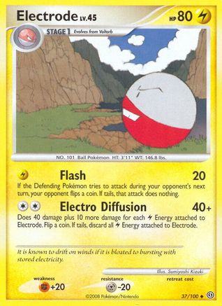 Electrode (37) (/100) [DP: Stormfront] Pokemon Single Pokémon