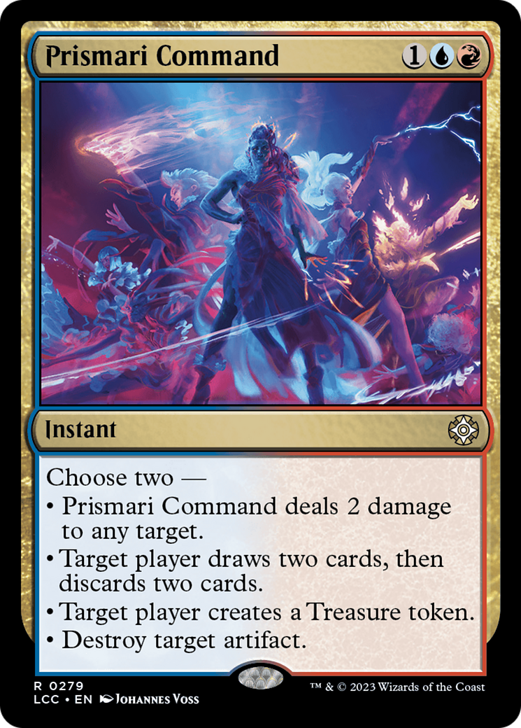 Prismari Command (LCC-279) [The Lost Caverns of Ixalan Commander] MTG Single Wizards of the Coast