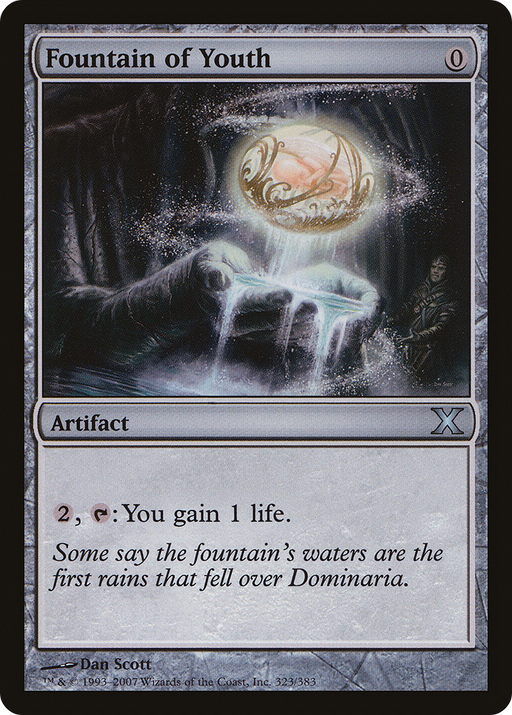 Fountain of Youth (10E-323) [Tenth Edition] Foil MTG Single Wizards of the Coast
