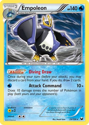 Empoleon (/108) Reverse Holofoil [BW: Dark Explorers] Pokemon Single Pokémon
