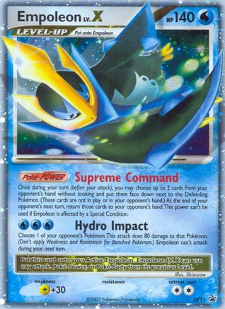 Empoleon LV.X - DP11 (DP11/56) Holofoil [Promos: DP Promos] Pokemon Single Pokémon