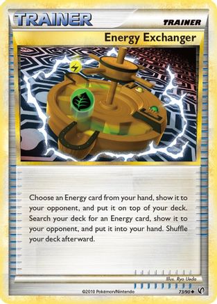 Energy Exchanger (73/90) Reverse Holofoil [HGSS: Undaunted] Pokemon Single Pokémon