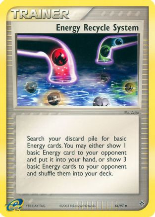 Energy Recycle System (/97) Reverse Holofoil [EX: Dragon] Pokemon Single Pokémon