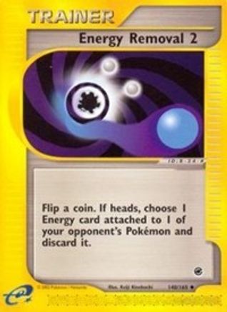 Energy Removal 2 (/165) Reverse Holofoil [Vintage: Expedition] Pokemon Single Pokémon