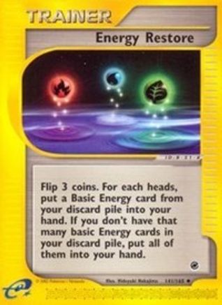 Energy Restore (/165) [Vintage: Expedition] Pokemon Single Pokémon