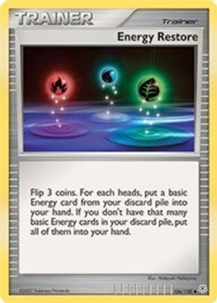 Energy Restore (/130) [DP: Base Set] Pokemon Single Pokémon