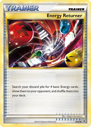 Energy Returner (/95) Reverse Holofoil [HGSS: Unleashed] Pokemon Single Pokémon