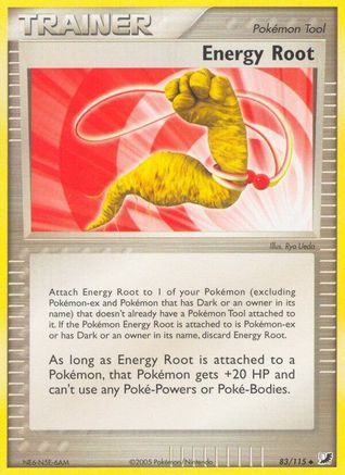 Energy Root (/115) [EX: Unseen Forces] Pokemon Single Pokémon
